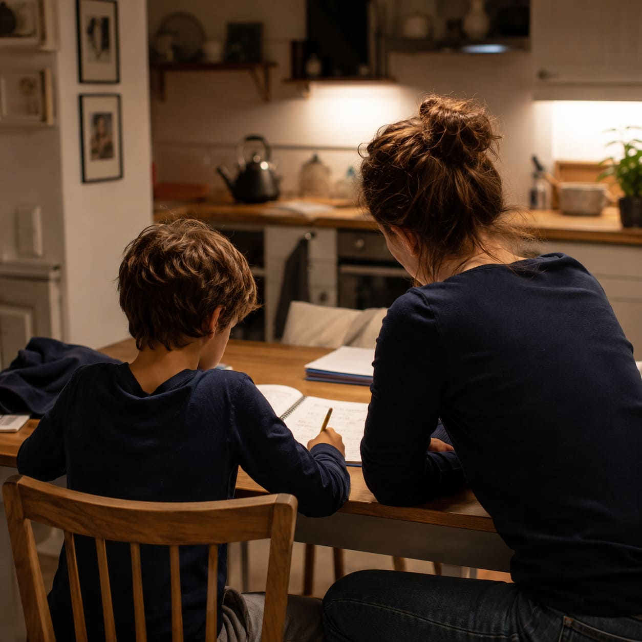 Devoirs et routine calme, accompagnement enfant neuroatypique